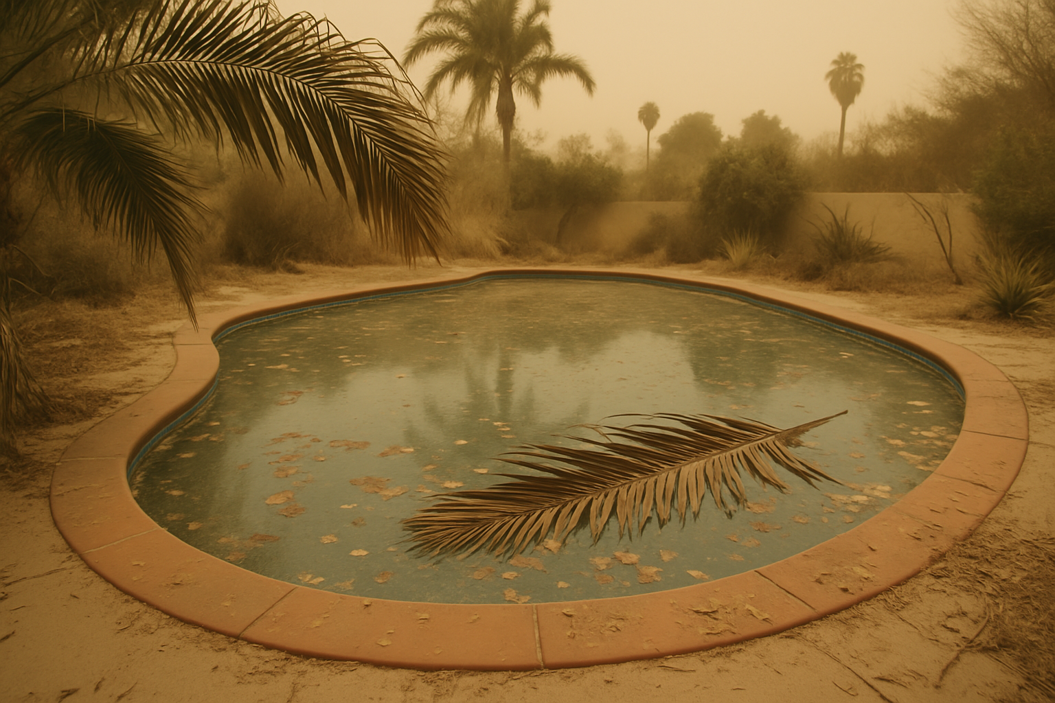 Distinguishes Santa Ana wind debris events from wildfire ash events, supporting the section comparing two separate treat